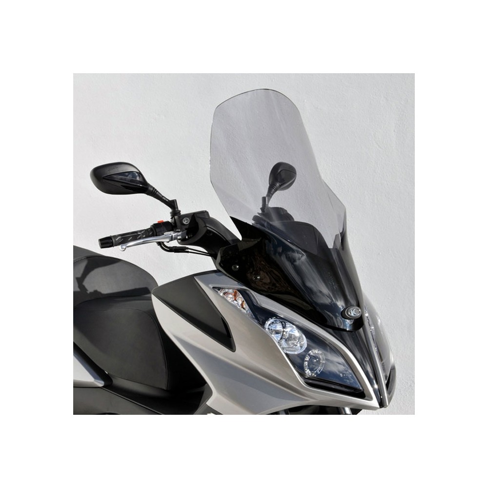 windscreen with hand protection ERMAX high protection +10 kymco DINK STREET 125/300 2009-2019