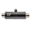 LEOVINCE APRILIA SR GT 125 / 200 / SPORT / 2022 2024 GP CORSA INOX BLACK exhaust system NOT APP - 15500BU