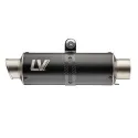 LEOVINCE APRILIA SR GT 125 / 200 / SPORT / 2022 2024 GP CORSA INOX BLACK ligne complète NON HOM- 15500BU