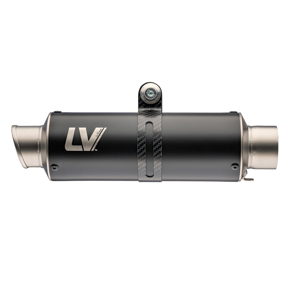 LEOVINCE APRILIA SR GT 125 / 200 / SPORT / 2022 2024 GP CORSA INOX BLACK exhaust system NOT APP - 15500BU