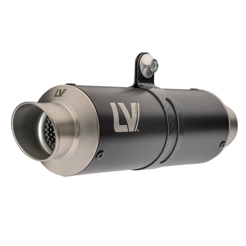 LEOVINCE APRILIA SR GT 125 / 200 / SPORT / 2022 2024 GP CORSA INOX BLACK exhaust system NOT APP - 15500BU