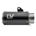LEOVINCE APRILIA RSV4 / 1000 / V4 / RR / 1100 / 2019 2024 LV CORSA S INOX BLACK pot d'échappement NON HOM- 15401SBU