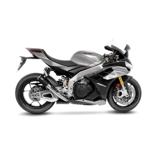 LEOVINCE APRILIA RSV4 / 1000 / V4 / RR / 1100 / 2019 2024 LV CORSA S INOX BLACK pot d'échappement NON HOM - 15401SBU