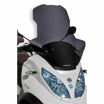 piaggio MP3 125 300 500 TOURING SPORT BUSINESS 2011 2018 pare brise bulle HP +10 avec protèges mains