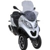 piaggio MP3 125 300 500 TOURING SPORT BUSINESS 2011 2018 high protection windscreen +10 with hand protection - 70cm