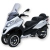 piaggio MP3 125 300 500 TOURING SPORT BUSINESS 2011 2018 high protection windscreen +10 with hand protection - 70cm