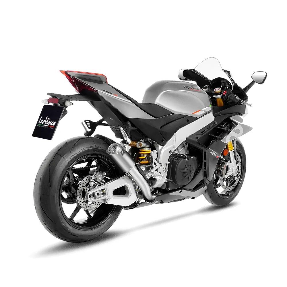 LEOVINCE APRILIA RSV4 / 1000 / V4 / RR / 1100 / 2019 2024 LV CORSA S TITANE  pot d'échappement NON HOM - 15401STU