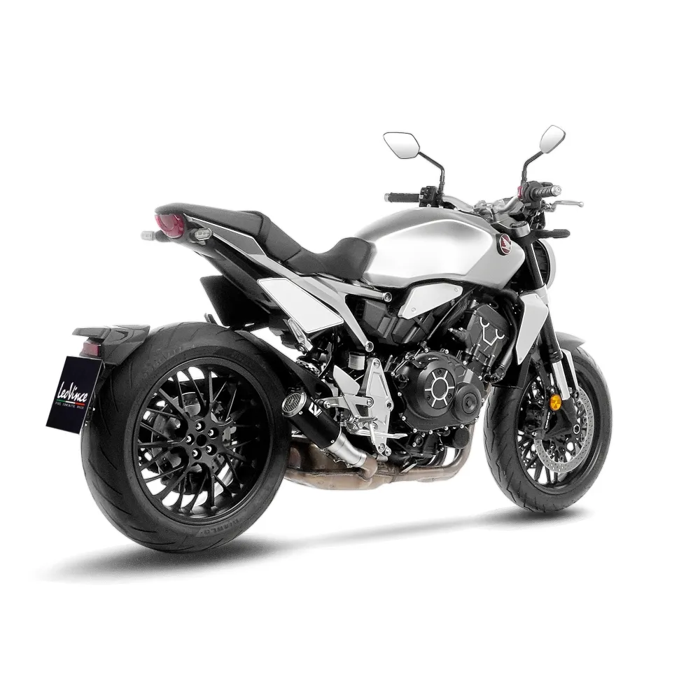LEOVINCE HONDA CB 1000 R / CAFE / 2018 2024 LV CORSA S INOX BLACK exhaust system EURO5 - 15401SBU