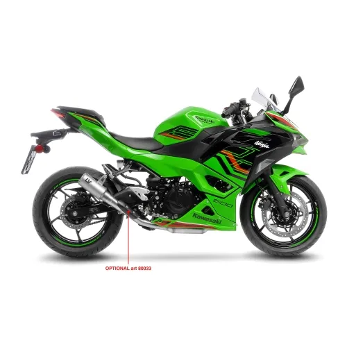 LEOVINCE KAWASAKI NINJA 400 / 500 / Z 400 / SE / 2018 2025 LV CORSA S TITANIUM exhaust NOT APP - 15400STU