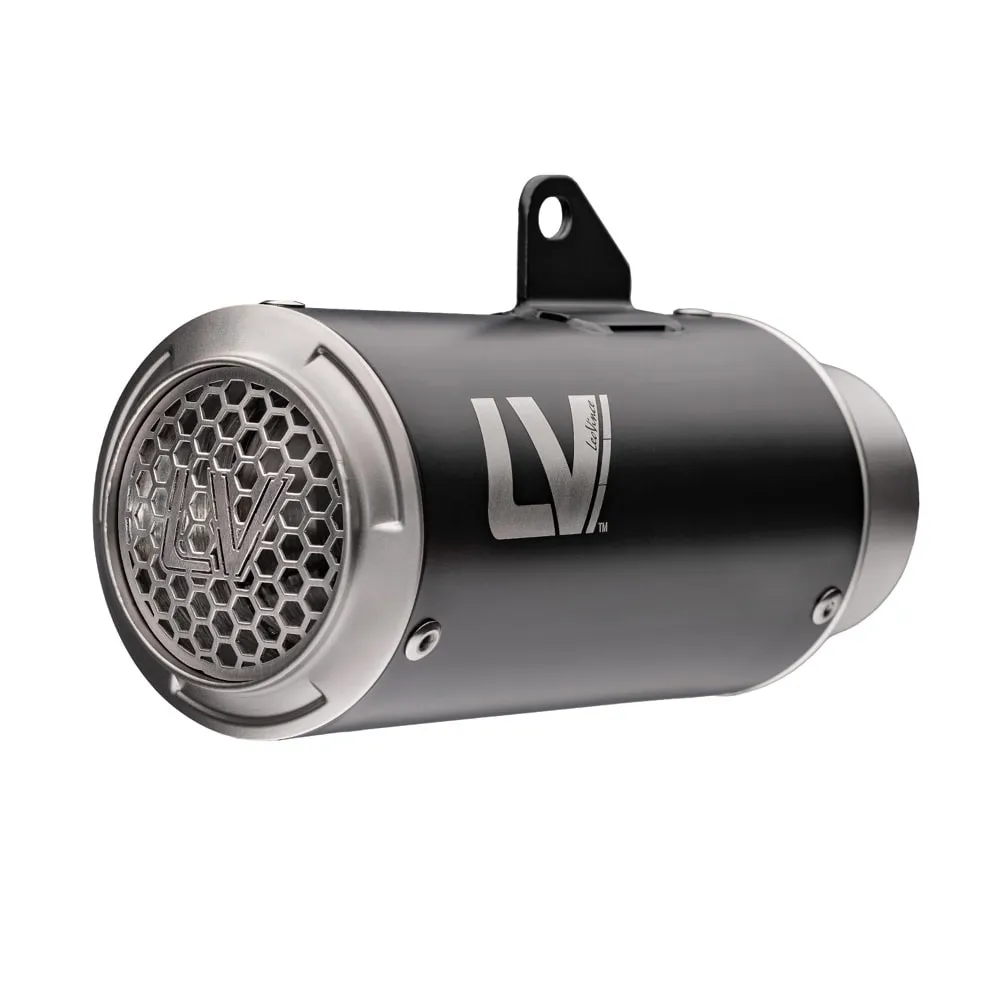 LEOVINCE KAWASAKI ZX-4 R / RR / 2024 2025 LV CORSA S INOX BLACK pot d'échappement NON HOM- 15409SBU