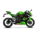 LEOVINCE KAWASAKI ZX-4 R / RR / 2024 2025 LV CORSA S INOX BLACK exhaust NOT APP- 15409SBU