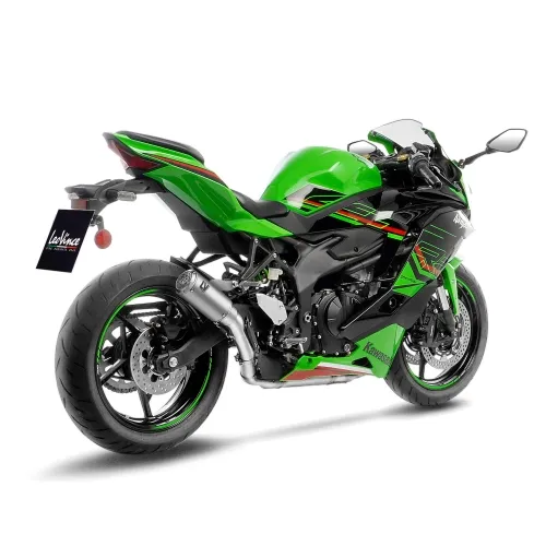 LEOVINCE KAWASAKI ZX-4 R / RR / 2024 2025 LV CORSA S TITANE  pot d'échappement NON HOM - 15409STU