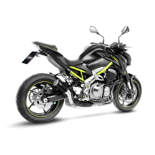 LEOVINCE KAWASAKI Z 900 / A2 / 2017 2024 LV CORSA S INOX BLACK pot d'échappement EURO5+ - 15402SB