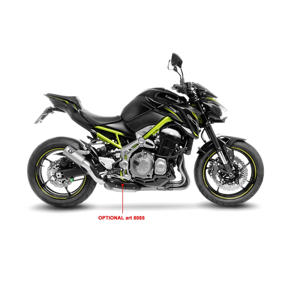 LEOVINCE KAWASAKI Z 900 / A2 / 2017 2024 LV CORSA S TITANE  pot d'échappement EURO5 - 15402ST