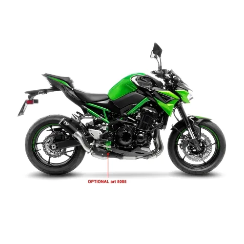 LEOVINCE KAWASAKI Z 900 / 2020 2024 LV CORSA S INOX BLACK exhaust EURO5 - 15404SB