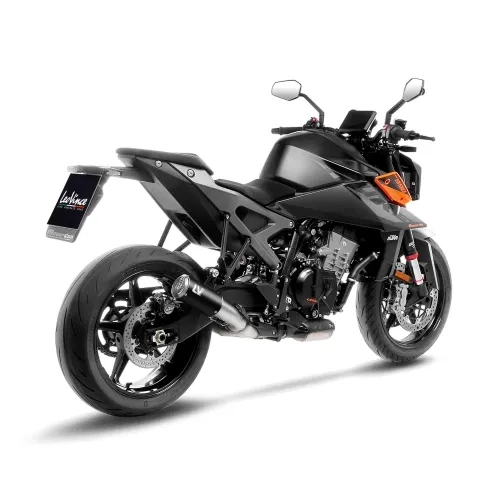 LEOVINCE KTM 990 DUKE / R / 2024 2025 LV CORSA S INOX BLACK pot d'échappement NON HOM- 15411SBU