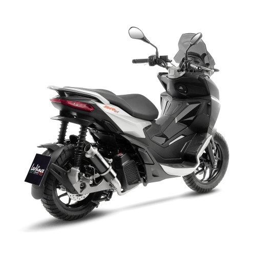 LEOVINCE APRILIA SR GT 125 / 200 / SPORT / 2022 2024 GP CORSA CARBONE ligne complète NON HOM - 15500U