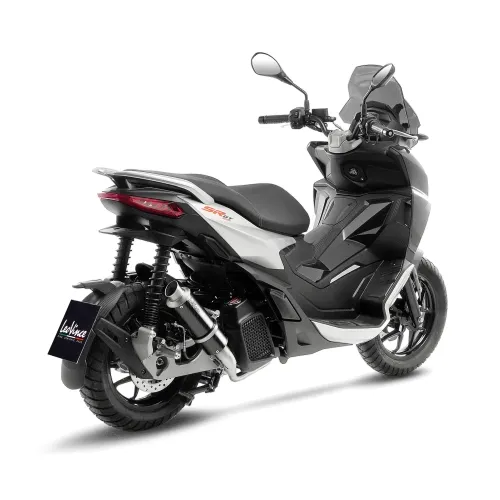 LEOVINCE APRILIA SR GT 125 / 200 / SPORT / 2022 2024 GP CORSA CARBONE ligne complète NON HOM - 15500U