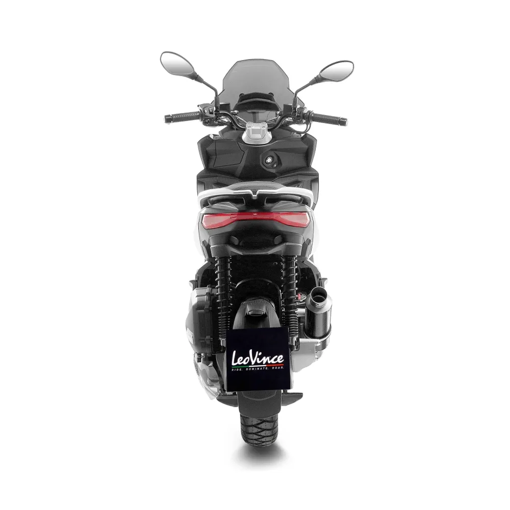 LEOVINCE APRILIA SR GT 125 / 200 / SPORT / 2022 2024 GP CORSA CARBONE ligne complète NON HOM - 15500U