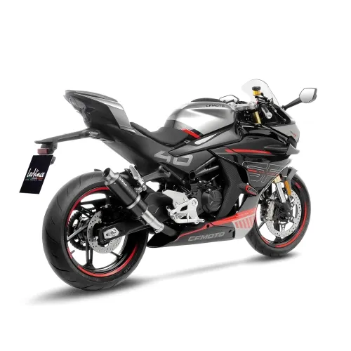 LEOVINCE CF MOTO 450 SS / SR / 2023 2024 GP CORSA CARBONE pot échappement NON HOM - 15500U