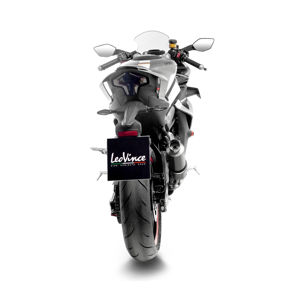 LEOVINCE CF MOTO 450 SS / SR / 2023 2024 GP CORSA CARBON exhaust NOT APP - 15500U