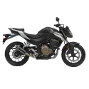 LEOVINCE HONDA CB 500 F / CBR 500 R / 2016 2018 GP CORSA INOX BLACK exhaust NOT APP - 3384BU