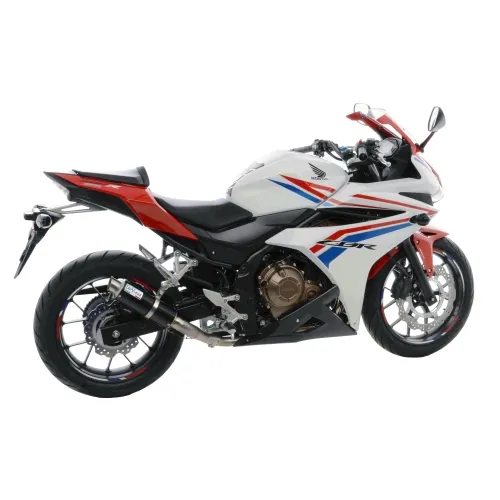 LEOVINCE HONDA CB 500 F / CBR 500 R / 2016 2018 GP CORSA CARBONE pot échappement NON HOM - 3384U