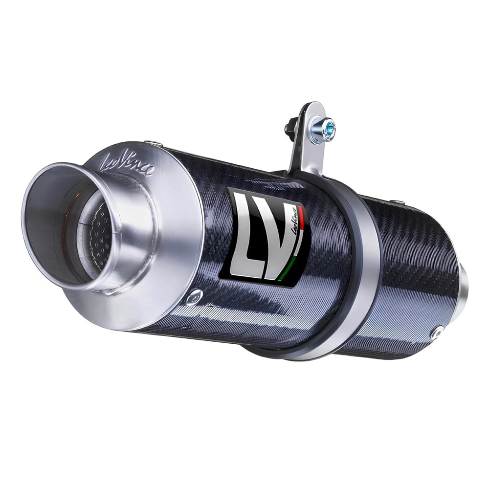 LEOVINCE HONDA CB 500 X / F / R / HORNET / NX / CBR / 2019 2025 GP CORSA CARBONE pot échappement NON HOM - 3395U