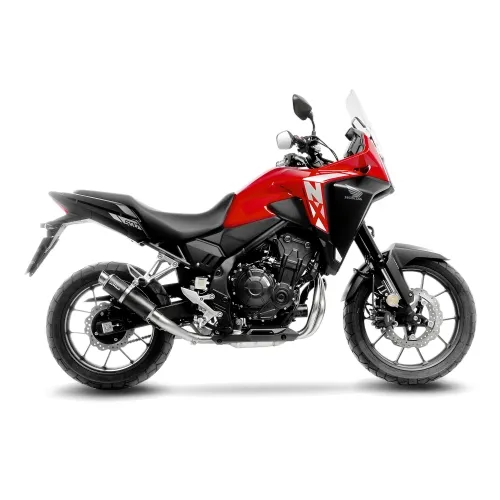 LEOVINCE HONDA CB 500 X / F / R / HORNET / NX / CBR / 2019 2025 GP CORSA CARBONE pot échappement NON HOM - 3395U
