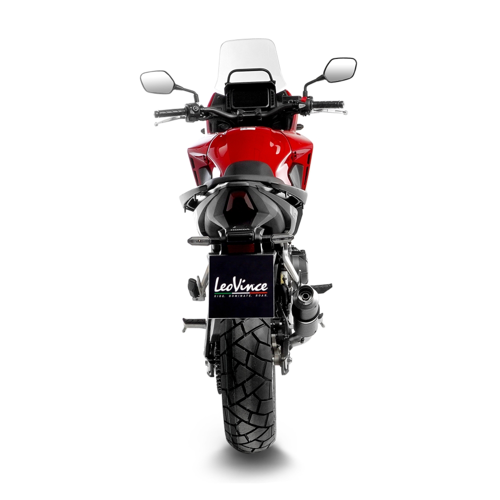 LEOVINCE HONDA CB 500 X / F / R / HORNET / NX / CBR / 2019 2025 GP CORSA CARBONE pot échappement NON HOM - 3395U