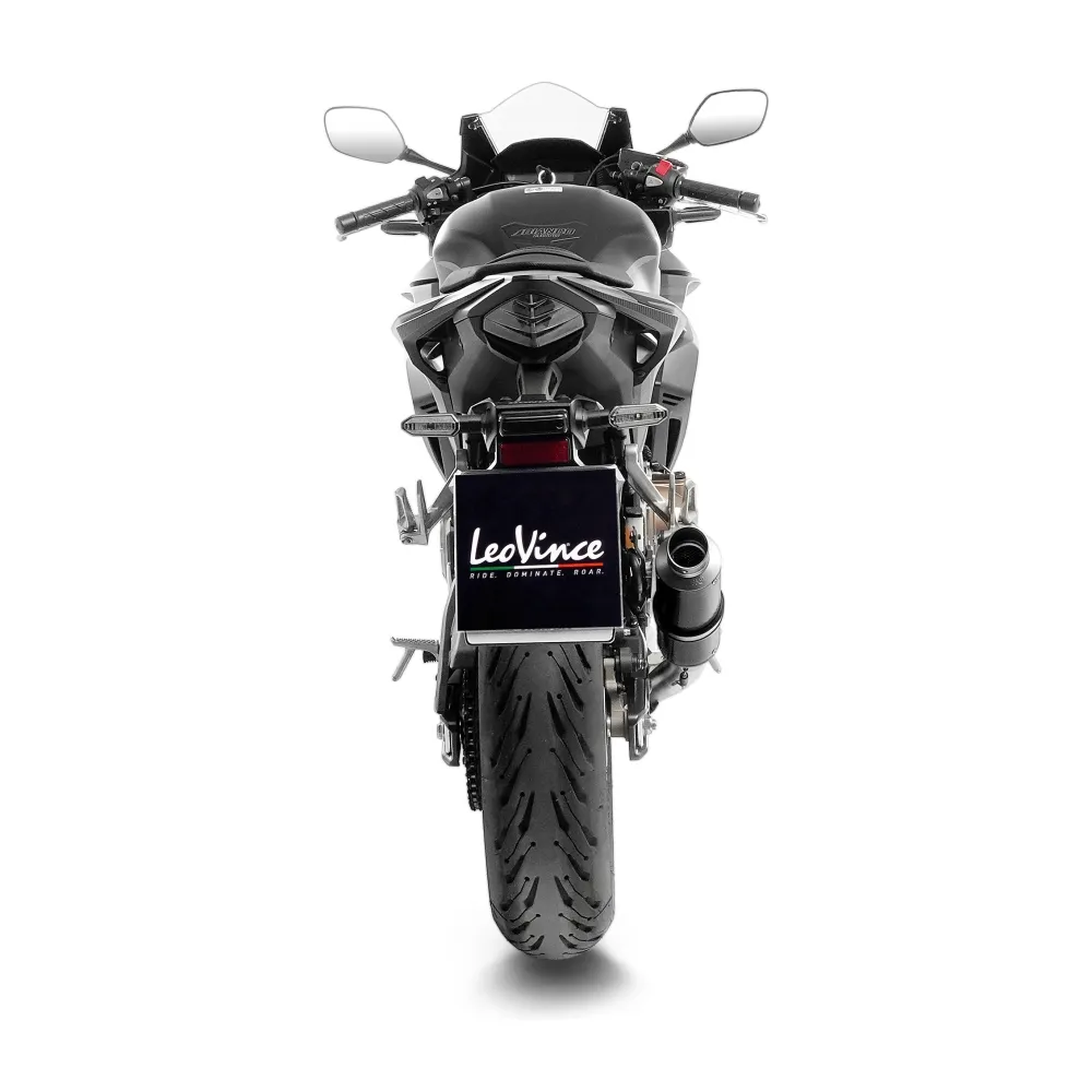 LEOVINCE HONDA CB 500 X / F / R / HORNET / NX / CBR / 2019 2025 GP CORSA CARBON exhaust NOT APP - 3395U