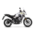 LEOVINCE HONDA CB 500 X / F / R / HORNET / NX / CBR / 2019 2025 GP CORSA CARBONE pot échappement NON HOM - 3395U
