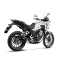 LEOVINCE HONDA CB 500 X / F / R / HORNET / NX / CBR / 2019 2025 GP CORSA CARBONE pot échappement NON HOM - 3395U