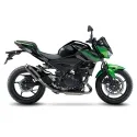LEOVINCE KAWASAKI NINJA 400 / 500 / Z 400 / SE / 2018 2025 GP CORSA INOX BLACK pot échappement NON HOM - 3389BU