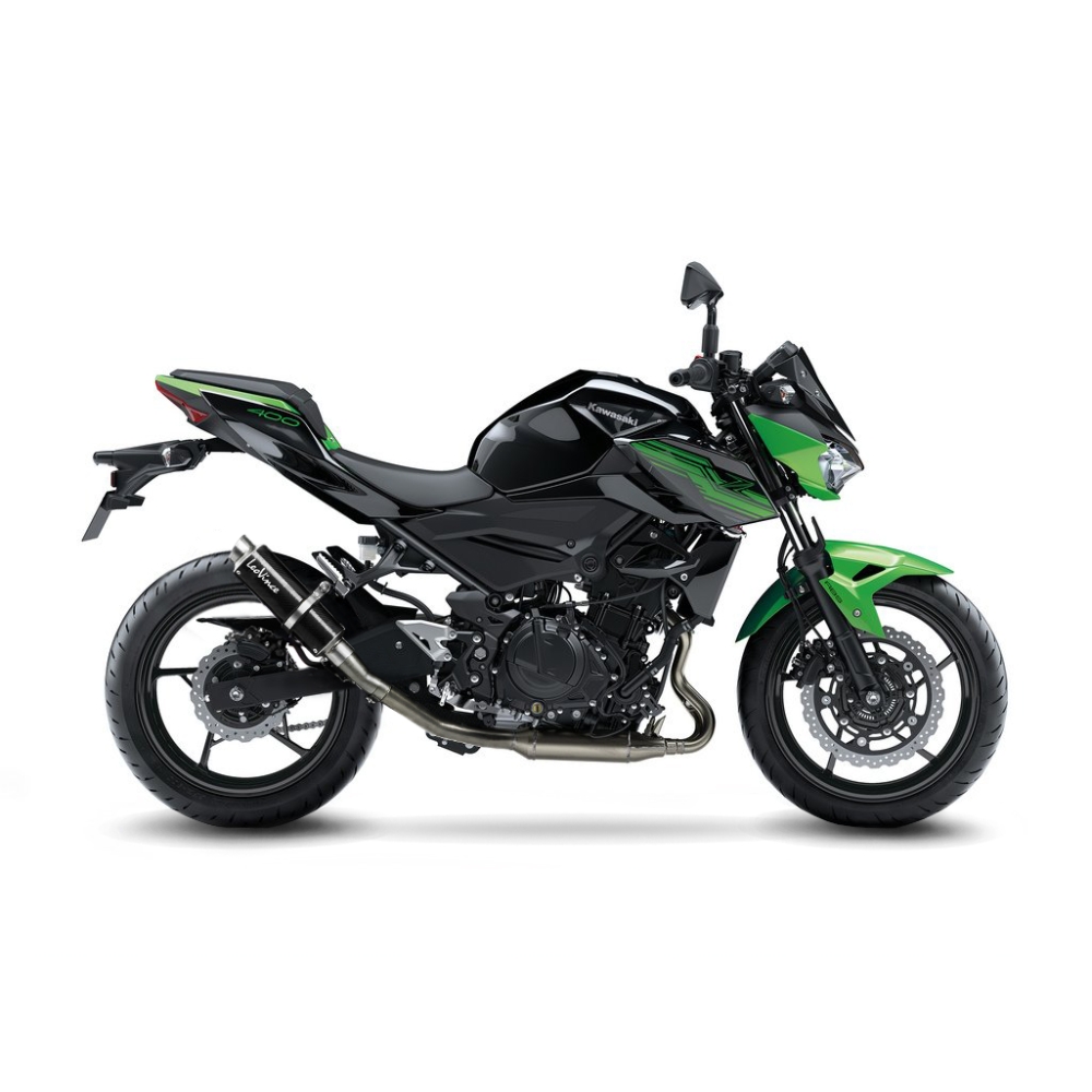 LEOVINCE KAWASAKI NINJA 400 / 500 / Z 400 / SE / 2018 2025 GP CORSA CARBONE pot échappement NON HOM - 3395U