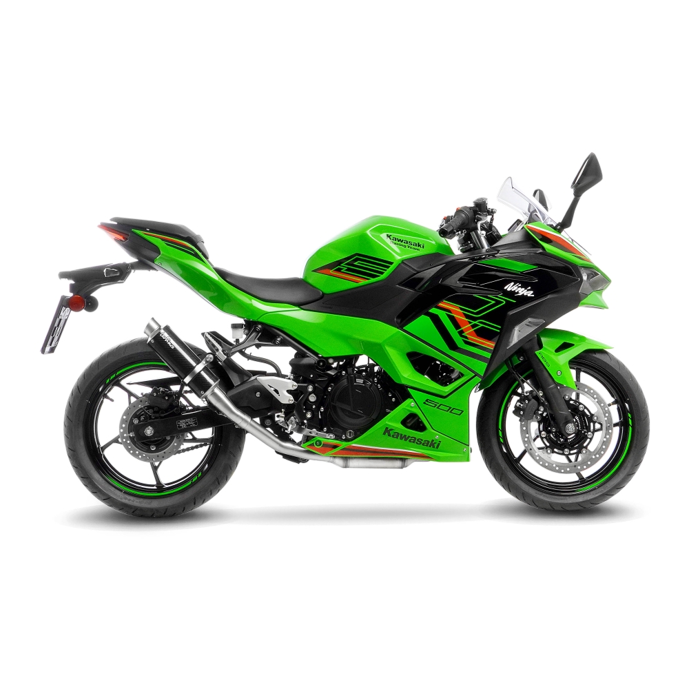 LEOVINCE KAWASAKI NINJA 400 / 500 / Z 400 / SE / 2018 2025 GP CORSA CARBONE pot échappement NON HOM - 3395U