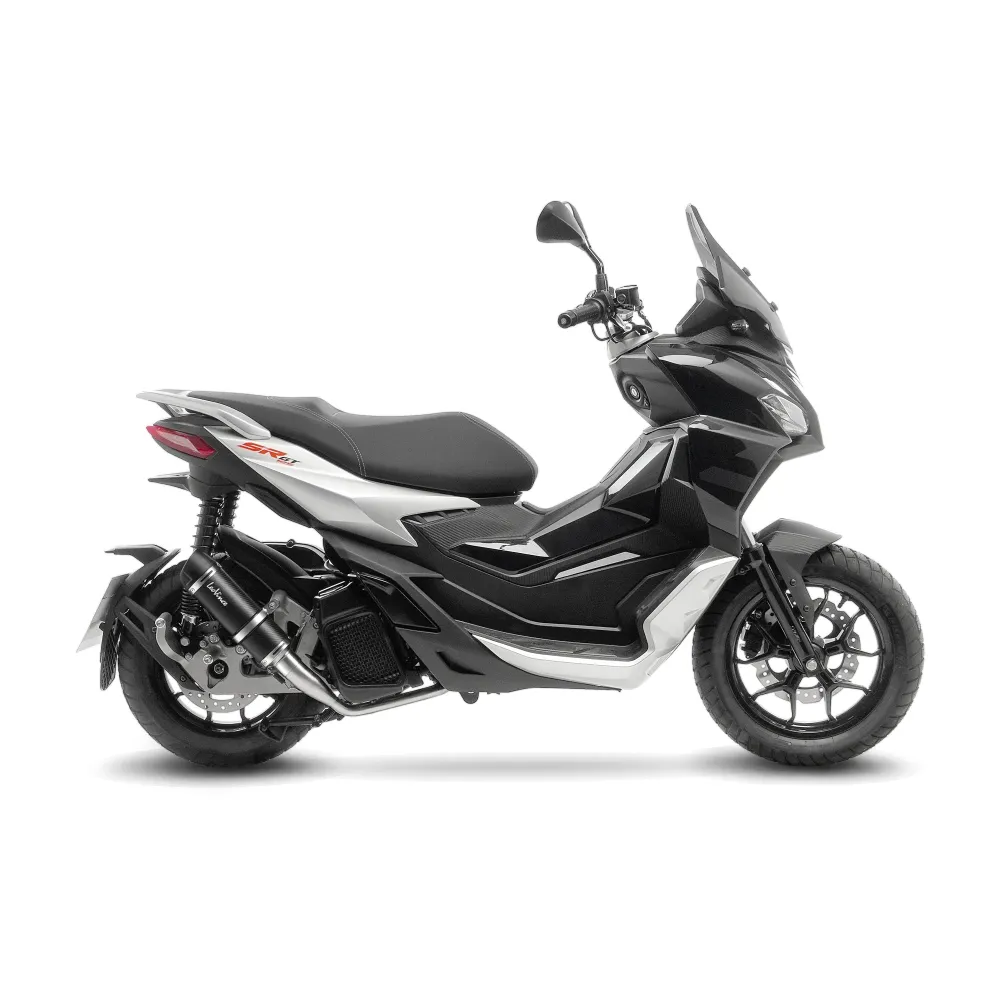 LEOVINCE APRILIA SR GT 125 / 200 / SPORT / 2022 2024 GP CORSA EVO CARBONE ligne complète NON HOM - 15500EU