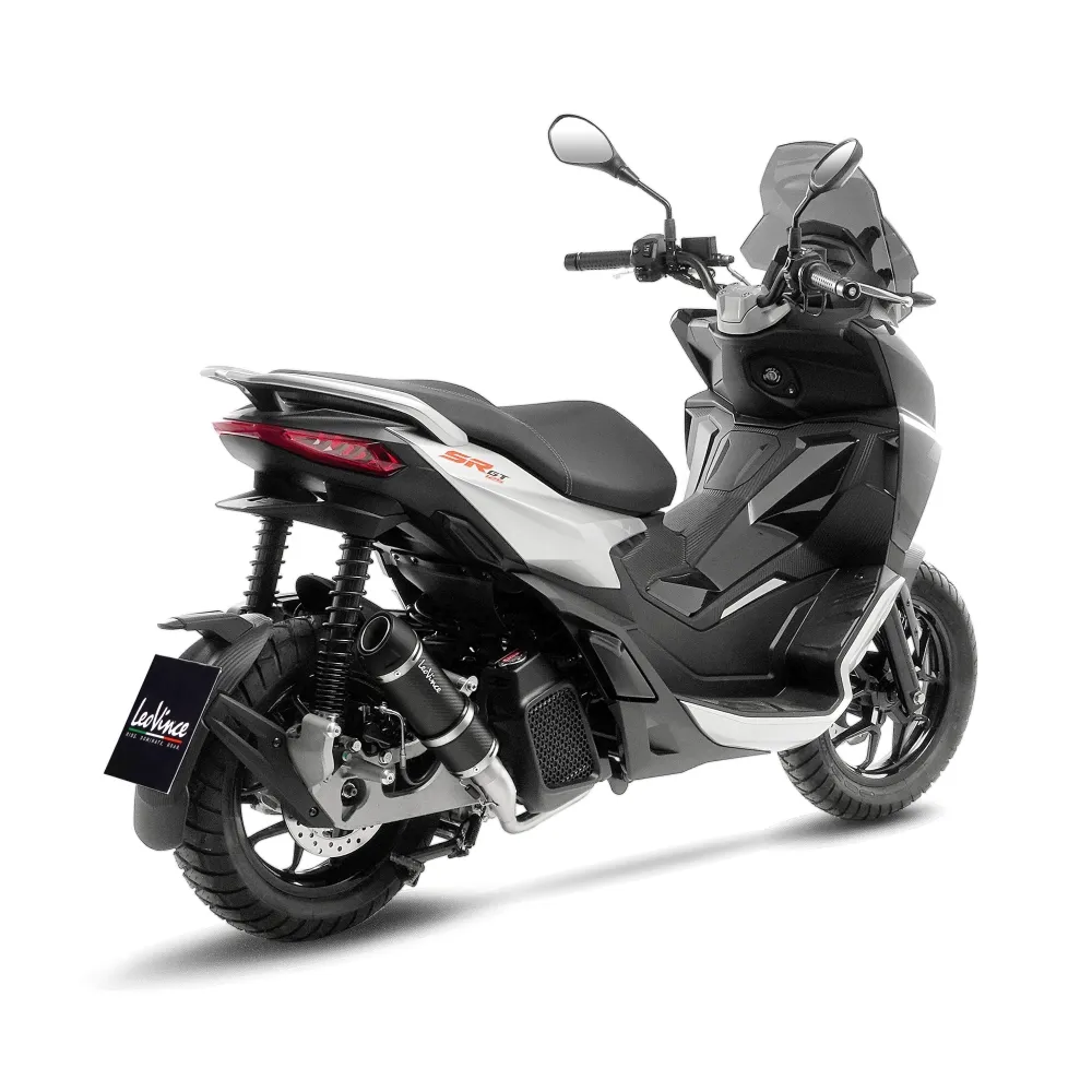 LEOVINCE APRILIA SR GT 125 / 200 / SPORT / 2022 2024 GP CORSA EVO CARBON exhaust system NOT APP - 15500U