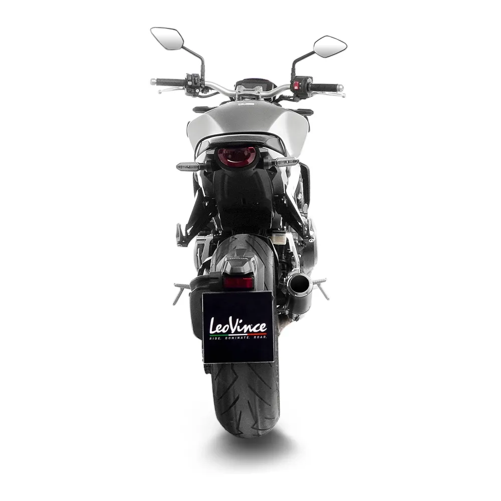 LEOVINCE HONDA CB 1000 R / CAFE / 2018 2024 LV CORSA INOX BLACK pot d'échappement NON HOM- 15410BU