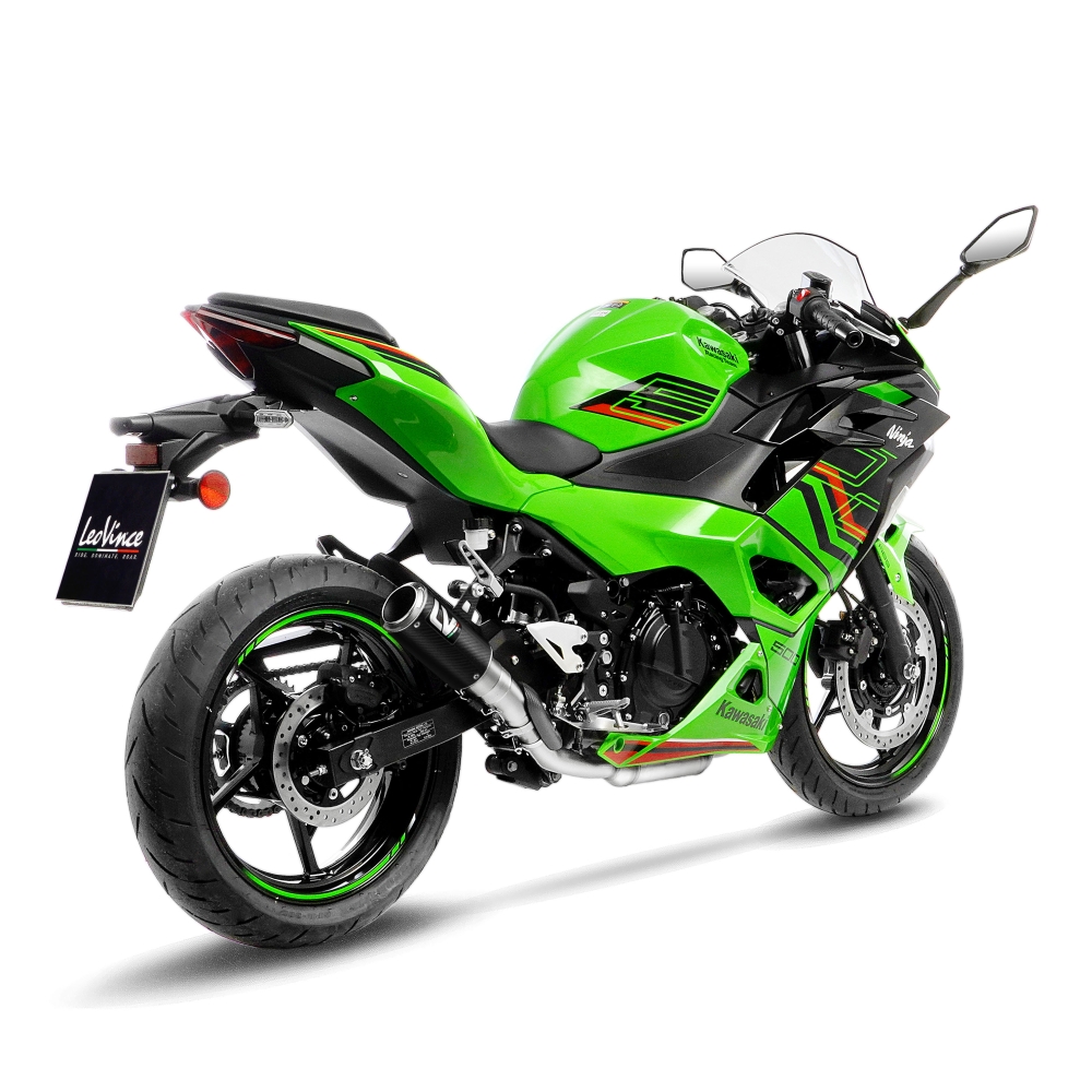 LEOVINCE KAWASAKI NINJA 400 / 500 / Z 400 / SE / 2018 2025 LV CORSA CARBON exhaust system NOT APP - 15400CU