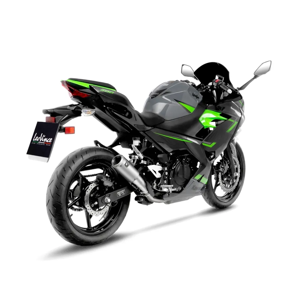 LEOVINCE KAWASAKI NINJA 400 / 500 / Z 400 / SE / 2018 2025 LV CORSA TITANE pot d'échappement NON HOM - 15400TU