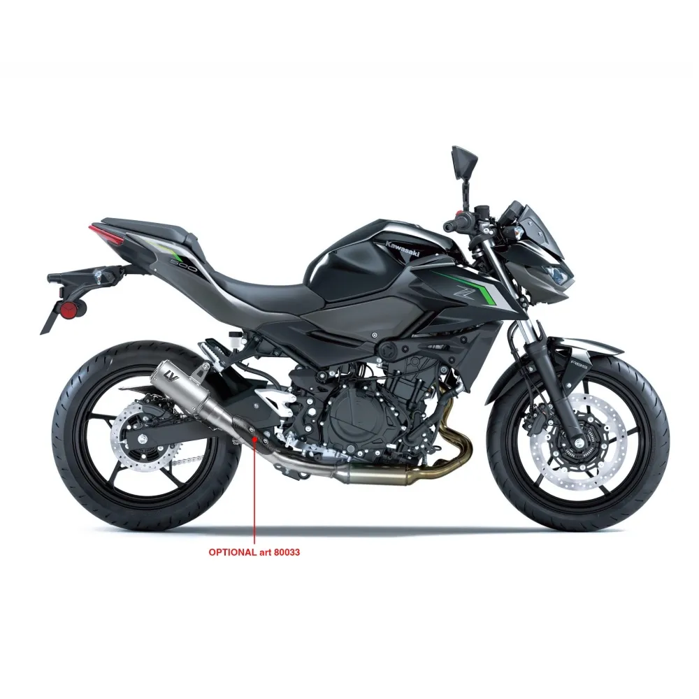 LEOVINCE KAWASAKI NINJA 400 / 500 / Z 400 / SE / 2018 2025 LV CORSA TITANE pot d'échappement NON HOM - 15400TU