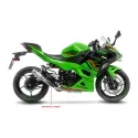 LEOVINCE KAWASAKI NINJA 400 / 500 / Z 400 / SE / 2018 2025 LV CORSA TITANIUM exhaust system NOT APP - 15400TU