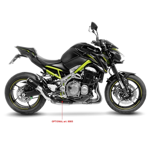 LEOVINCE KAWASAKI Z 900 / A2 / 2017 2024 LV CORSA INOX BLACK exhaust system NOT APP- 15402BU