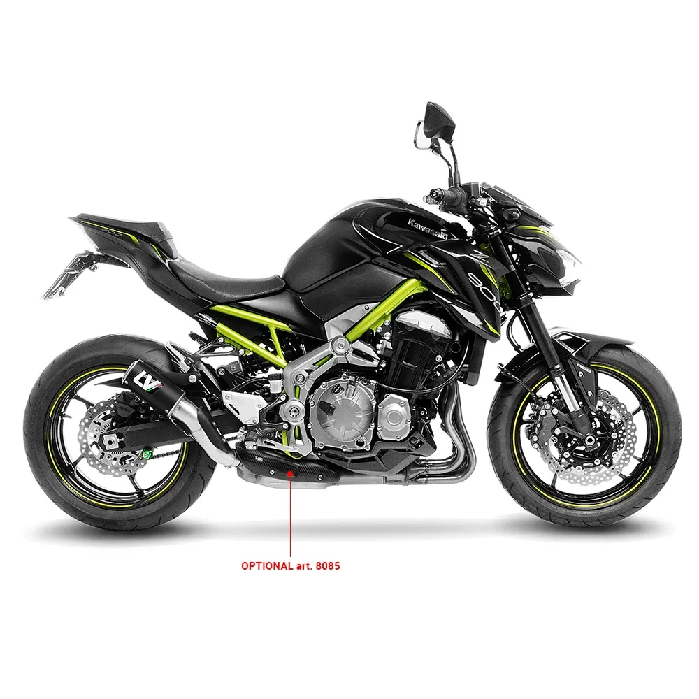 LEOVINCE KAWASAKI Z 900 / A2 / 2017 2024 LV CORSA INOX BLACK exhaust NOT APP- 15402BU