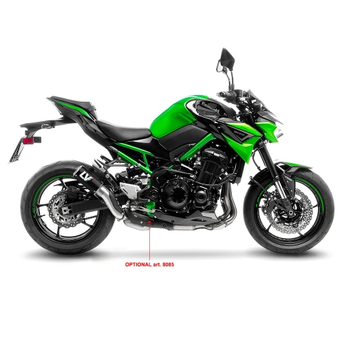 LEOVINCE KAWASAKI Z 900 / 2020 2024 LV CORSA INOX BLACK exhaust system NOT APP- 15404BU