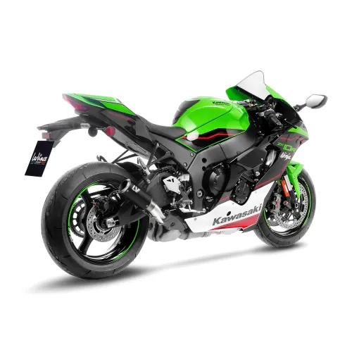 LEOVINCE KAWASAKI ZX-10R NINJA / RR / 2016 2024 LV CORSA INOX BLACK pot d'échappement NON HOM- 15406BU
