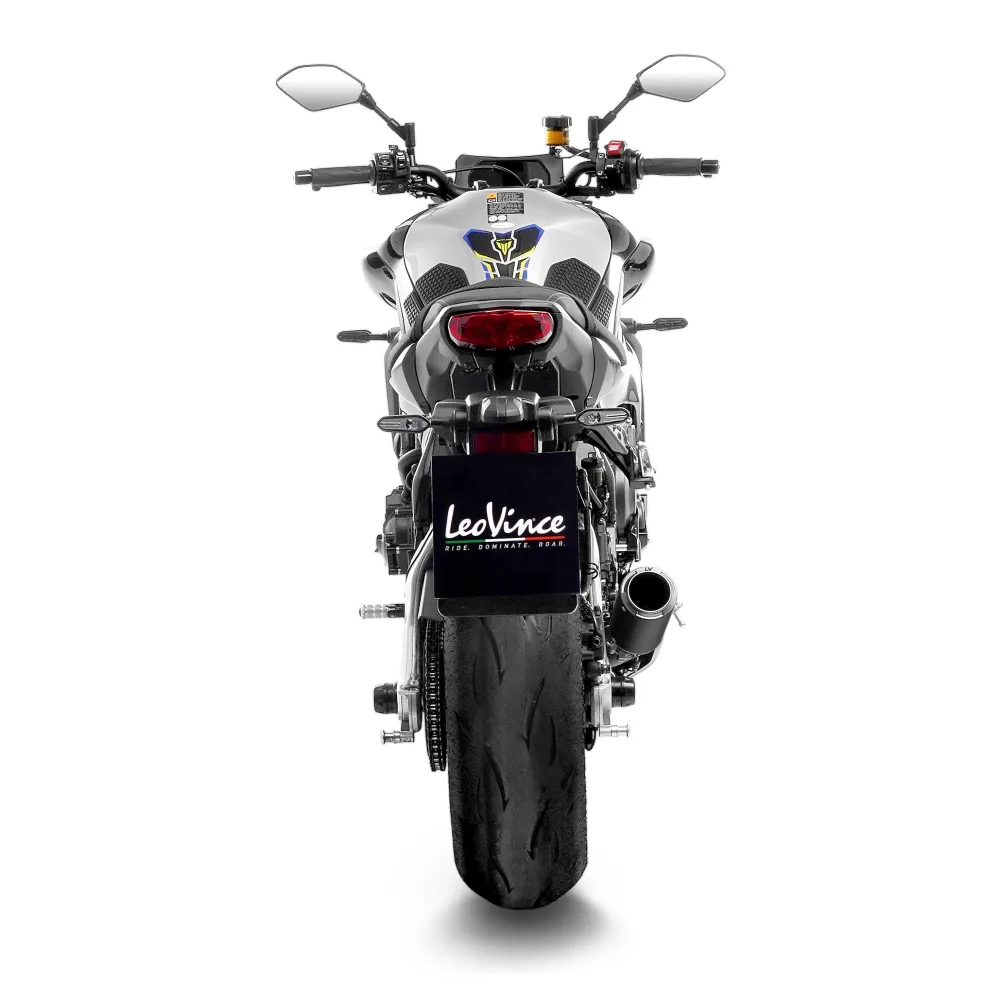 LEOVINCE YAMAHA MT-10 / FZ-10 / SP / 2016 2024 LV CORSA INOX BLACK exhaust NOT APP- 15405BU