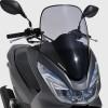 honda PCX 125 2014 2018 high protection HP +10 windscreen height 55cm