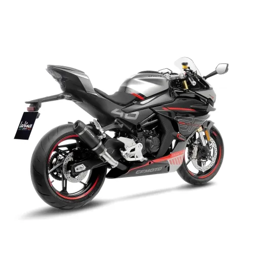 LEOVINCE CF MOTO 450 SS / SR / 2023 2024 GP CORSA EVO CARBONE pot d'échappement NON HOM - 15505EU